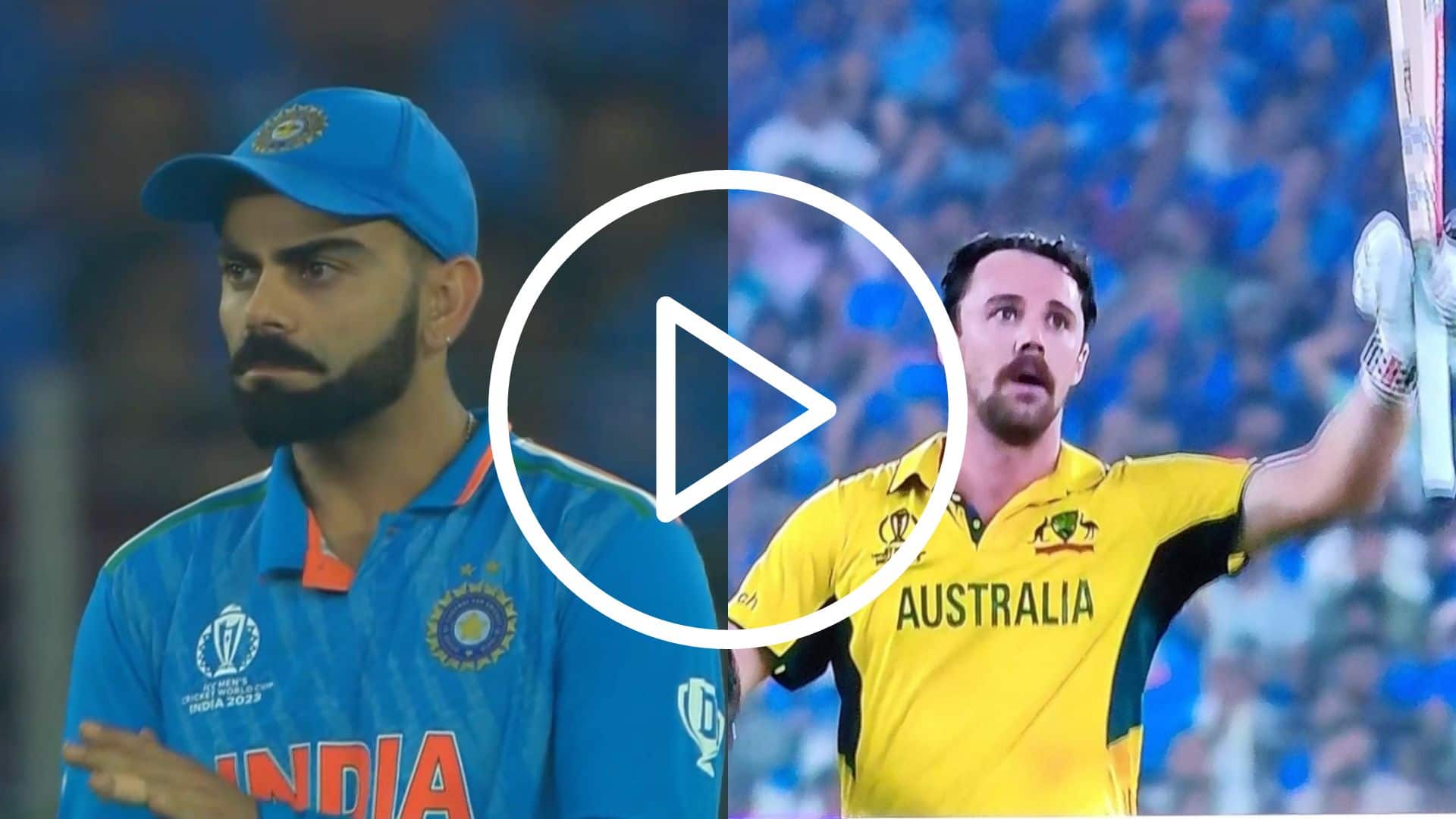 [Watch] Kohli Claps, Rahul Congratulates as Travis Head ‘Stuns’ India In World Cup Final